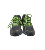 Adidasi barbati  43, imitatie de piele, material textil, gri - imagine 3