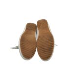 Tenisi dama Mango, 38, piele intoarsa, material textil, verde - imagine 5