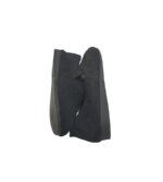Espadrile dama 41, material textil, negru - imagine 4