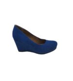 Pantofi dama Tamaris, 40, material textil, albastru