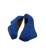 Pantofi dama Tamaris, 40, material textil, albastru - imagine 4