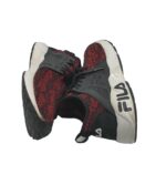 Adidasi barbati Fila, 42, material textil, negru rosu - imagine 4