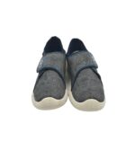 Incaltaminte de interior copii Elefanten, 33, material textil, gri - imagine 3