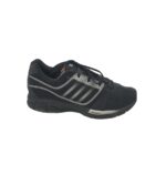 Adidasi dama Adidas, 40, imitatie de piele, material textil, negru