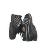Adidasi dama Adidas, 40, imitatie de piele, material textil, negru - imagine 4