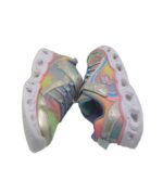 Adidasi copii Skechers, 34, material textil, multicolor - imagine 4