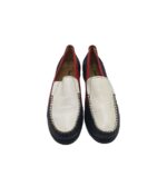 Pantofi dama Sioux, 38.5, piele, negru alb - imagine 3