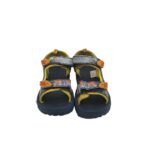 Sandale copii  32, imitatie de piele, material textil,albastru  multicolor - imagine 3
