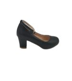Pantofi dama 38, imitatie de piele, negru