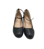 Pantofi dama 38, imitatie de piele, negru - imagine 3