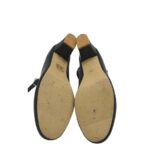 Pantofi dama 38, imitatie de piele, negru - imagine 5