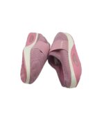 Saboti dama Fashion, 37, material textil, roz - imagine 4