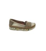 Espadrile dama Mariepha, 36, piele intoarsa, piele, alb gri