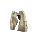 Espadrile dama Mariepha, 36, piele intoarsa, piele, alb gri - imagine 4