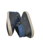 Tenisi dama Geox, 38, piele, negru albastru , captusiti - imagine 4