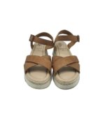 Sandale dama Easy Street, 39, imitatie de piele, maro - imagine 3