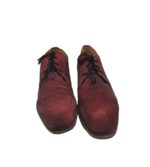 Pantofi barbati Bugatti, 41, piele intoarsa, rosu - imagine 3