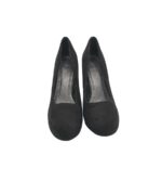 Pantofi dama Pink, 40, material textil, negru - imagine 3