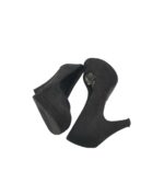 Pantofi dama Pink, 40, material textil, negru - imagine 4