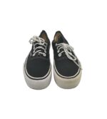 Tenisi dama Vans, 37, material textil, negru - imagine 3