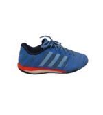 Adidasi barbati Adidas, 44, imitatie de piele, material textil, albastru