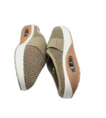 Saboti dama Fashion, 39, material textil, bej - imagine 4