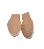 Saboti dama Fashion, 39, material textil, bej - imagine 5