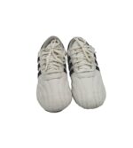 Adidasi barbati Adidas, 41, imitatie de piele, piele intoarsa, alb negru - imagine 3