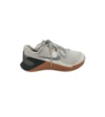 Adidasi barbati Nike, 38, imitatie de piele, material textil, alb gri