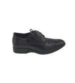 Pantofi barbati Zara, 42, imitatie de piele, negru