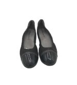 Balerini dama Tamaris, 39, imitatie de piele, material textil, negru - imagine 3