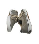 Tenisi barbati Sperry, 42, material textil, gri - imagine 4