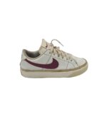 Tenisi barbati Nike, 41, imitatie de piele, alb