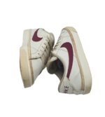 Tenisi barbati Nike, 41, imitatie de piele, alb - imagine 4