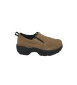 Pantofi dama Land'S End, 38, piele intoarsa, maro