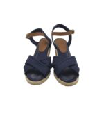 Sandale dama Tom Tailor, 40, material textil, bleumarin - imagine 3