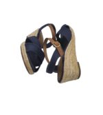 Sandale dama Tom Tailor, 40, material textil, bleumarin - imagine 4