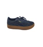 Adidasi dama Puma, 38, piele intoarsa, bleumarin