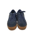 Adidasi dama Puma, 38, piele intoarsa, bleumarin - imagine 3