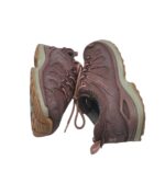 Adidasi dama Lowa, 40, piele intoarsa, material textil, GoreTex, bej - imagine 4