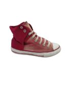 Tenisi dama Converse, 36, material textil, rosu alb