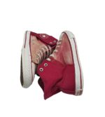 Tenisi dama Converse, 36, material textil, rosu alb - imagine 4