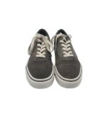 Tenisi dama Vans, 38, piele intoarsa, gri - imagine 3