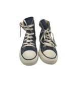 Tenisi dama Converse, 39, material textil, albastru - imagine 3