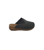 Saboti dama Easy Street, 38, imitatie de piele, negru