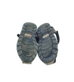 Sandale copii 28, imitatie de piele, material textil, gri - imagine 5