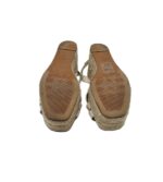Sandale dama H&M, 38, imitatie de piele, alb - imagine 5