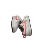 Adidasi copii Nike, 28, imitatie de piele, piele, alb - imagine 4