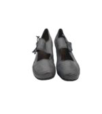 Pantofi dama Caprice, 37, imitatie de piele, piele, gri - imagine 3