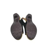 Sandale dama 40, imitatie de piele, negru - imagine 5